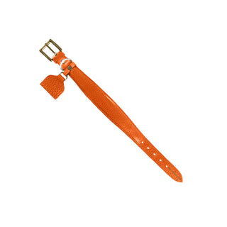 Collar Perro Extra Ancho Grabado Beige