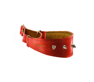 Martingale corazones cuero perro Sr. Marques